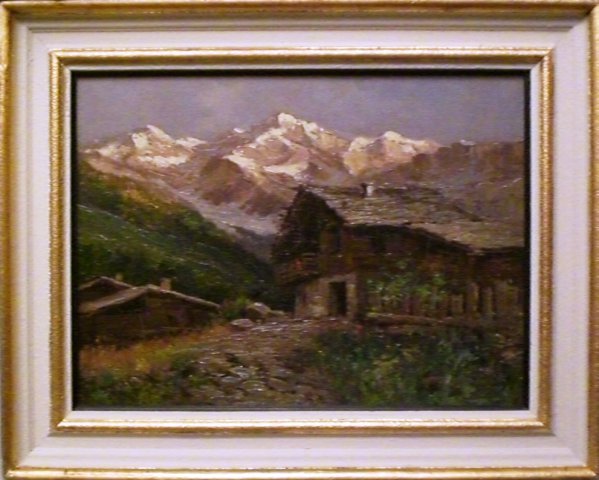 ercole magrotti cm. 30 x 40 - 1926  olio  su tavola  2.00000sig. luoni  1.500